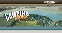 Desktop Screenshot of campingplatz-bruene.de