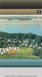 Mobile Screenshot of campingplatz-bruene.de